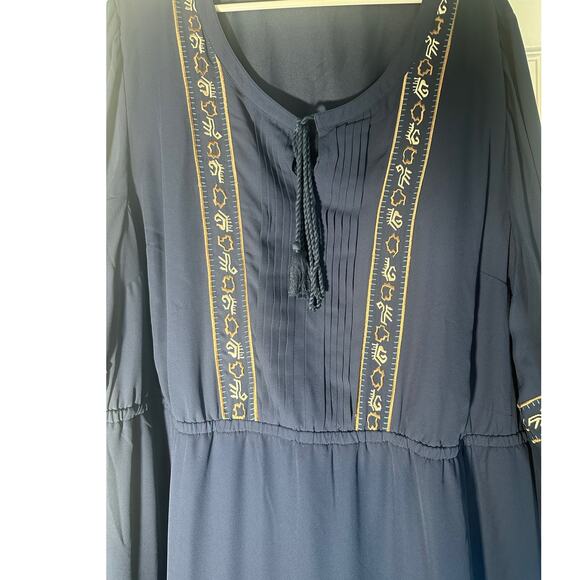 NWOT - BOHO Peasant Dress by Roamans - Picture 5 of 8